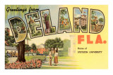 Greetings from Deland, Florida