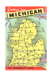 Map of Michigan