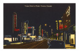 Night, Yonge Street, Toronto