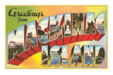 Greetings from Mackinac Island, Michigan