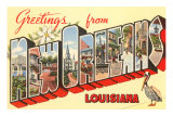 Greetings from New Orleans, Louisiana