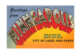 Greetings from Minneapolis, Minnesota
