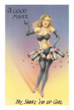 Buy Shake 'em Up Girl Cocktail Shakers at AllPosters.com