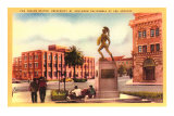 Trojan Statue, UC, Los Angeles, California