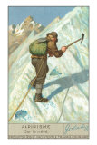 Mountain Climbing on Snow