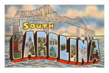 Cooper River Bridge, Greetings from South Carolina