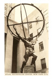 Atlas Statue, Rockefeller Center, New York City