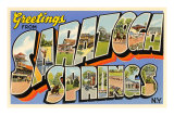 Greetings from Saratoga Springs, New York