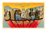 Buy Greetings from Syracuse, New York at AllPosters.com