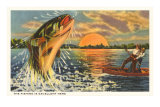 Fishing at Sunset