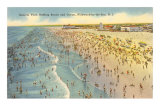 Buy Beach Scene, Wildwood-by-the-Sea, New Jersey at AllPosters.com