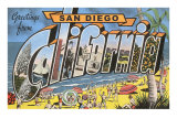 Greetings from San Diego, California