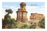 Buy Lighthouse Rock, Palo Duro Park, Texas at AllPosters.com