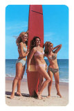 Buy Three Gidgets on Beach at AllPosters.com