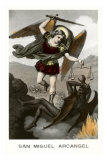 St. Michael the Archangel Fighting Dragon