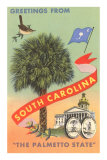 Greetings from South Carolina, The Palmetto State