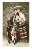 Mexican Family in Native Garb