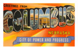 Greetings from Columbus, Nebraska
