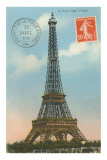 Eiffel Tower, Paris, France Premium Poster