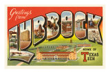 Greetings from Lubbock, Texas