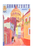 Poster for Guanajuato, Mexico, Colonial Streets