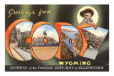 Greetings from Cody, Wyoming