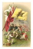 Don't Tread on Me Flag, Battle Scene