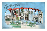 Buy Greetings from Oklahoma at AllPosters.com