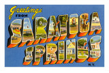 Greetings from Saratoga Springs, New York