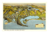 Buy Relief Map of San Diego, California at AllPosters.com