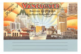 Postcard Folder, Vancouver, British Columbia