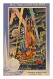 Fireworks, New York World's Fair, 1939 Premium Poster