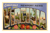Greetings from Newport News, Virginia