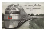 Buy Texas Zephyr, Streamlined Train at AllPosters.com