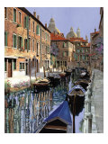 Buy La Barche Sul Canale at AllPosters.com