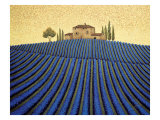 Lavender Landscape Giclee Print