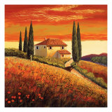 Sunset over Tuscany II