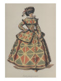 Buy Arlequine, Italian Theater Costume at AllPosters.com