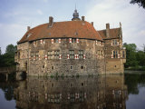 Vischering Water Castle, Ludinghausen, Southwest of Munster, Nord Rhein-Westfalen, Germany, Europe