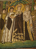 Interior of Basilica Di San Vitale, Ravenna, UNESCO World Heritage Site, Emilia Romagna, Italy