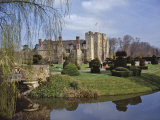 Leeds Castle, Rebuilt in Stone by the Normans around 1120, Kent, England, UK