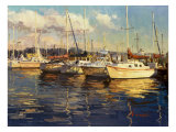 Boats on Glassy Harbor