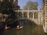 Bridge of Sighs over the River Cam at St. John