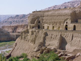 Buy Bazilik Grottoes of Buddhist Art at Turfan, Xinjiang, China at AllPosters.com