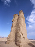 Buy Tang Dynasty Watch Tower at Kuqa Ancient City in Xinjiang, China at AllPosters.com