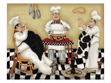 Kitchen Kapers I Giclee Print