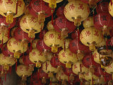 Buy Lanterns in the Kek Lok Si Temple at Air Hitam, Penang, Malaysia, Southeast Asia at AllPosters.com