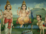 Buy Ceiling Paintings of Hindu Deities, Sri Mariamman Temple in Chinatown, Singapore, Southeast Asia at AllPosters.com