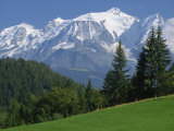 Buy Mont Blanc, Haute Savoie, Rhone Alpes, Mountains of the French Alps, France, Europe at AllPosters.com