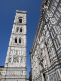 Campanile, and Duomo, Piazza Del Duomo, UNESCO World Heritage Site, Florence, Tuscany, Italy